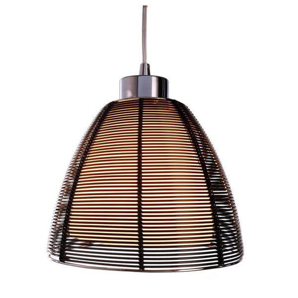 Suspension Filo noire, Ø 19 cm