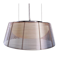 Suspension Filo 3 lumières argentée