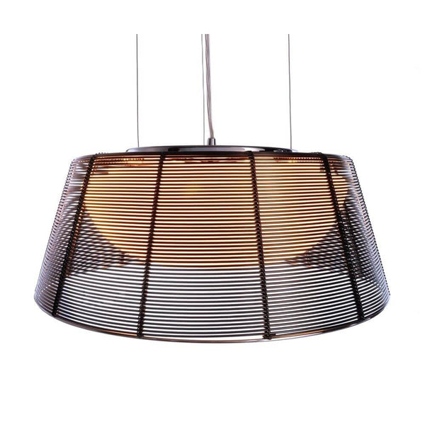 Suspension Filo 3 lumières noire