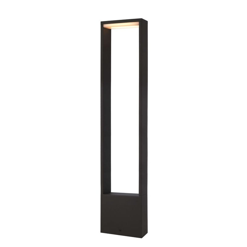 Lampadaire extérieur Cata anthracite, H 100 cm