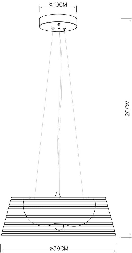 Suspension Filo 3 lumières argentée