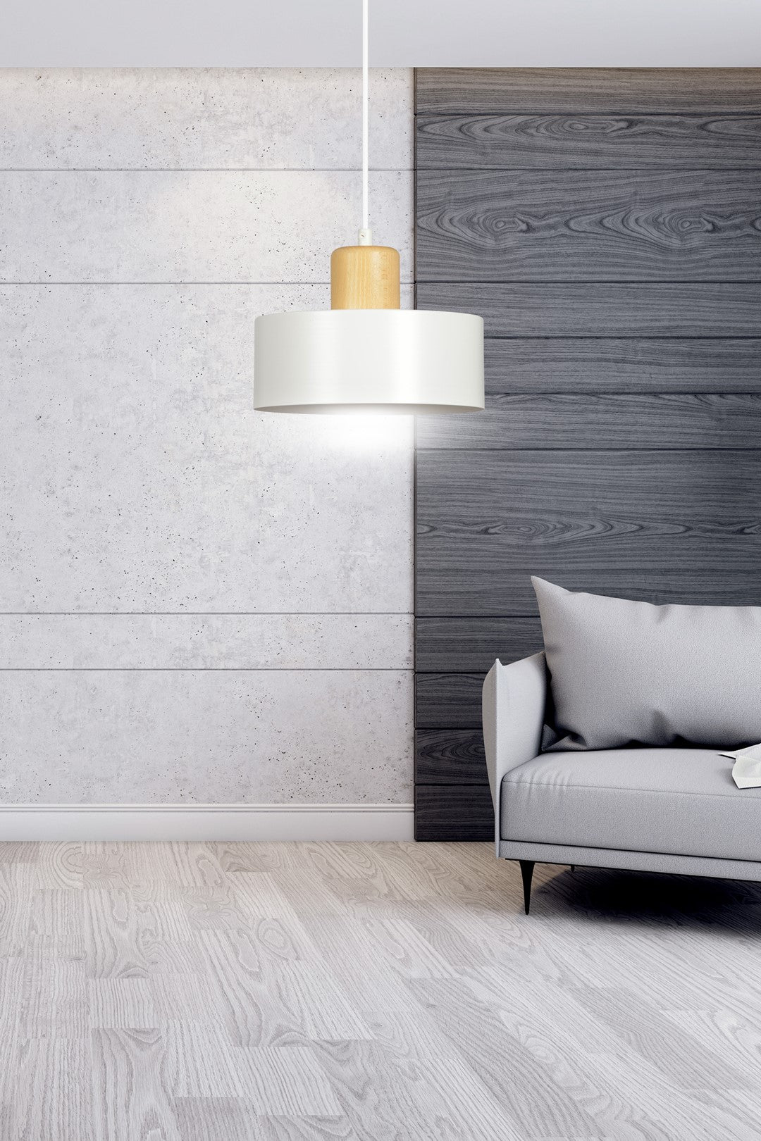 Suspension luminaire | Bergalo Blanche