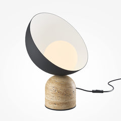 TAVO Nachttischlampe schwarz