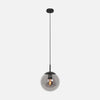 Suspension verre fumé boule Ø30, couloir et salle à manger | Bollique