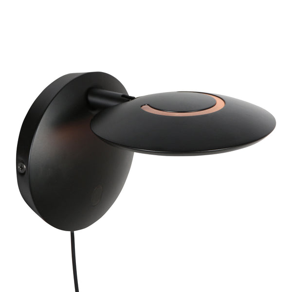 Wandleuchte Zenith2 schwarz