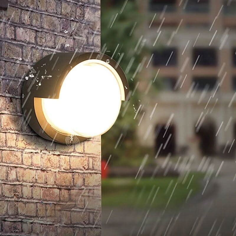 Runde LED-Wandleuchte für den Außenbereich | LuminoCercle