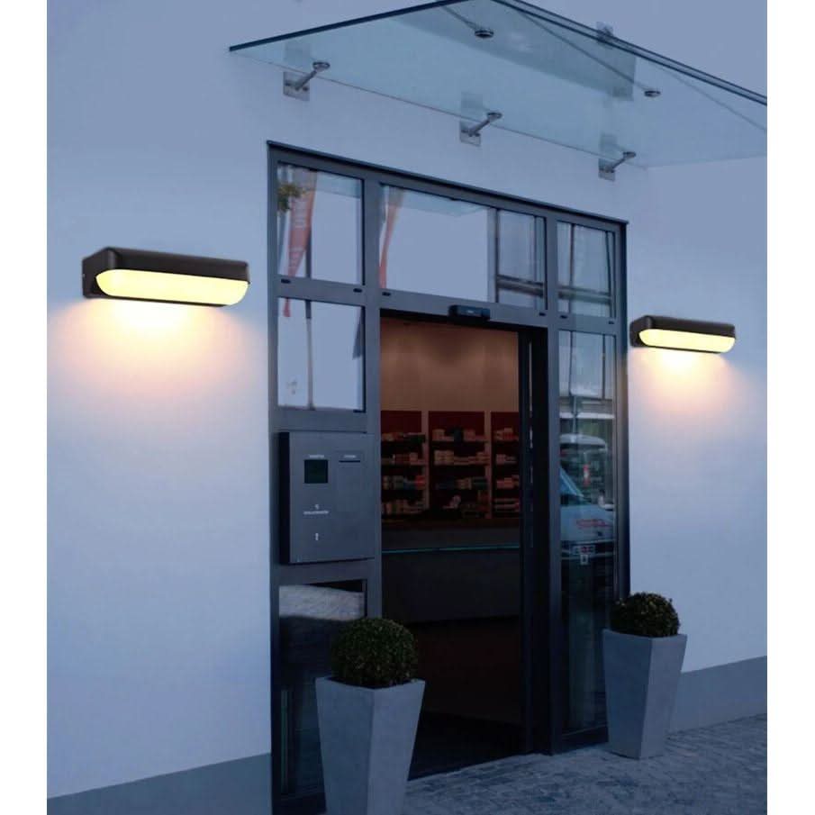 Eclairage LED Extérieur Mural | LuminaFocus - Designix Applique murale extérieur Blanc Chaud