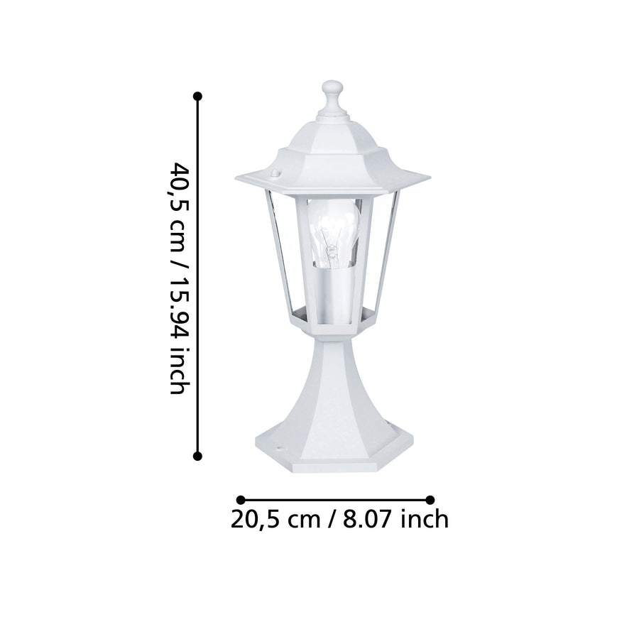 Lampadaire extérieur Laterna 5 blanc, Ø 19,5 cm (22466)