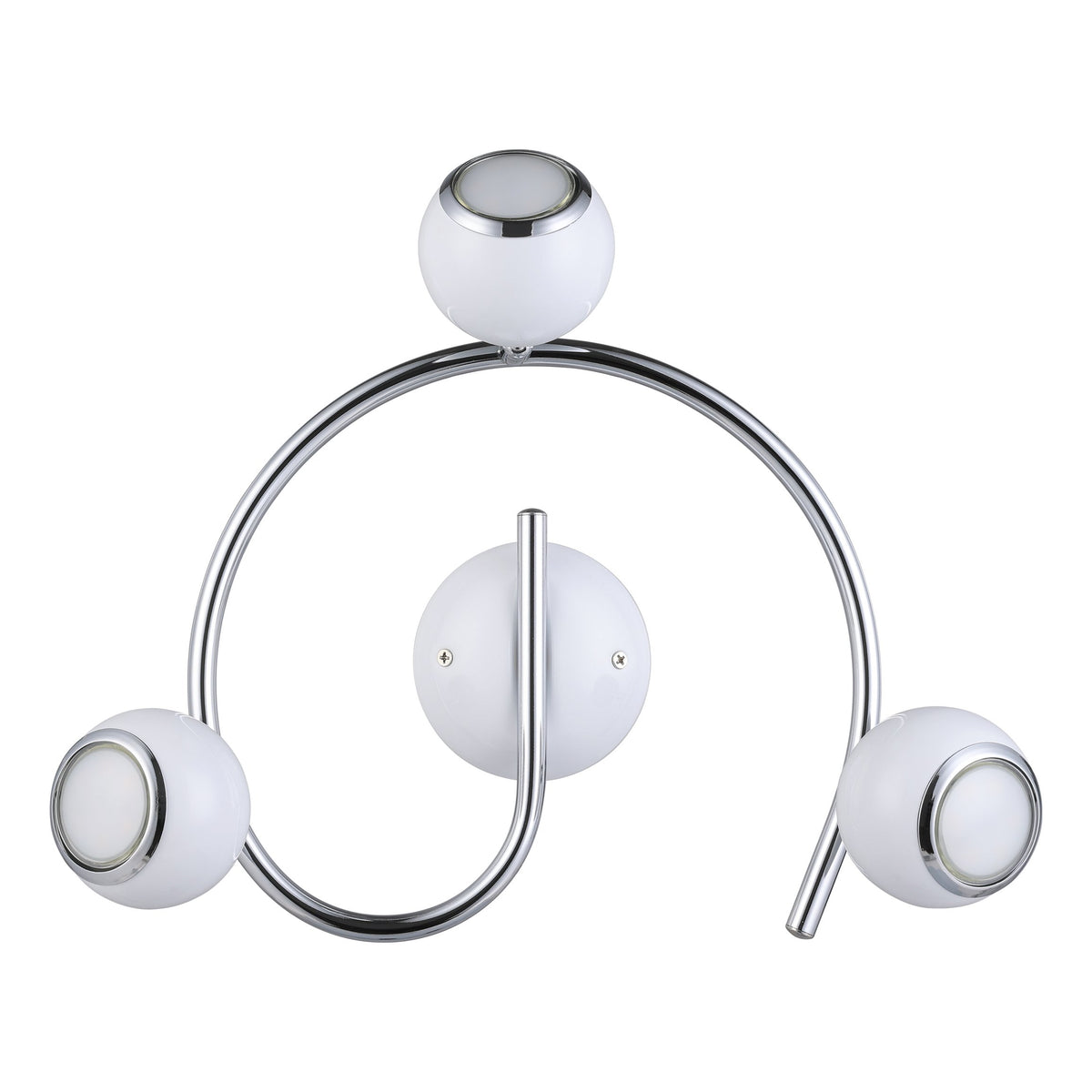 Plafonnier Bimeda blanc, H 34,5 cm