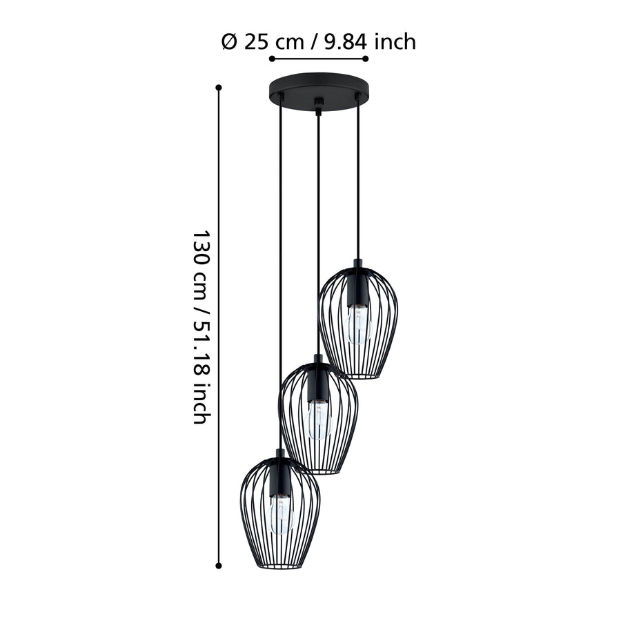 Suspension Newtown noire (49479)