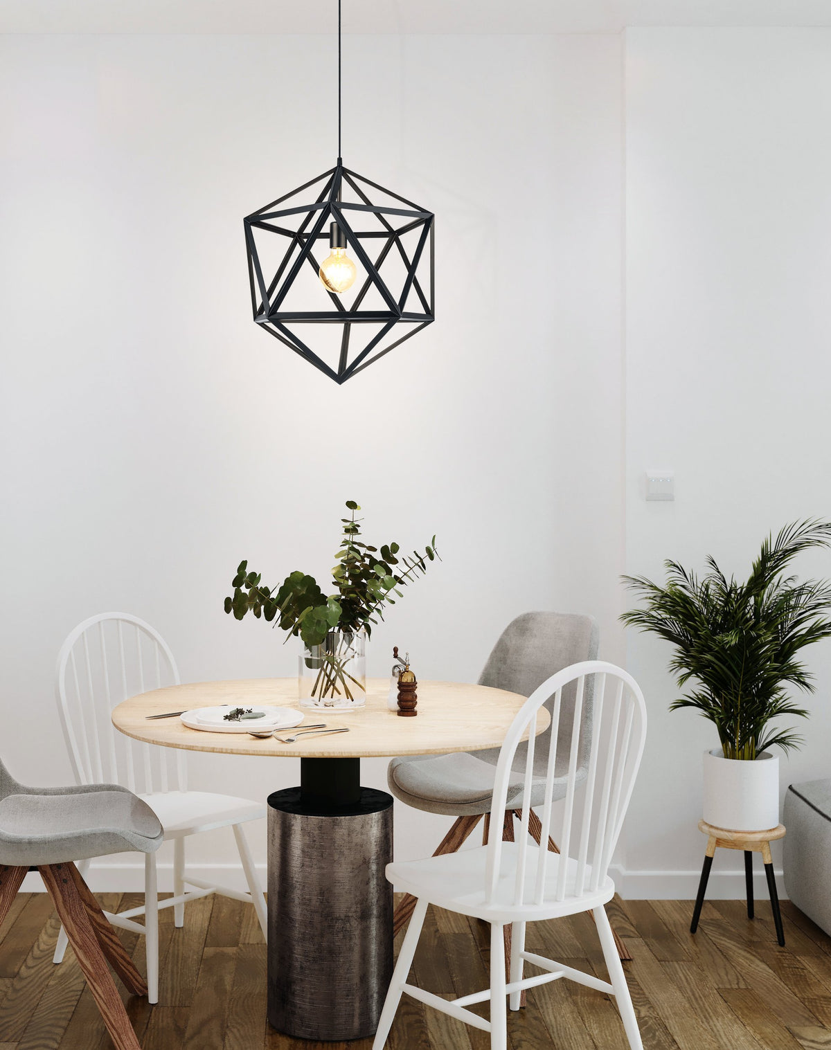 Suspension Embleton noire