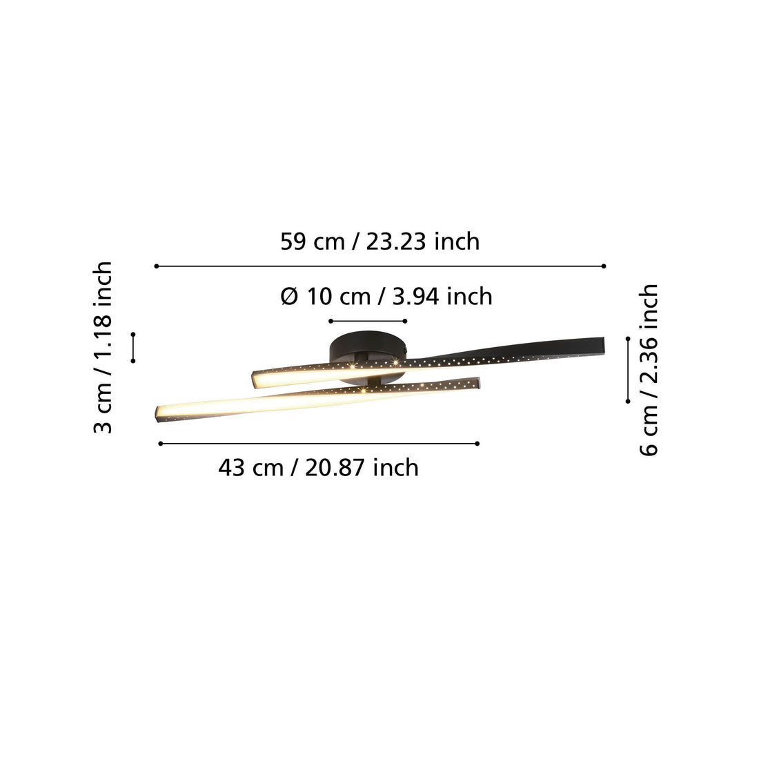 Plafonnier LED | Adeje