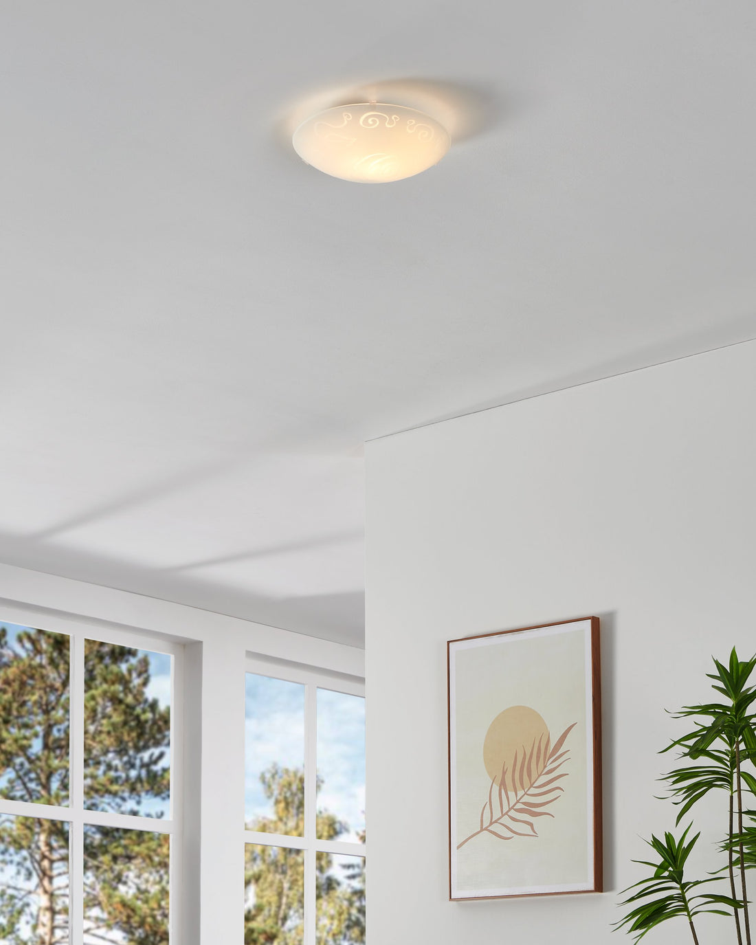 Luminaire plafonnier | Rosenmotiv