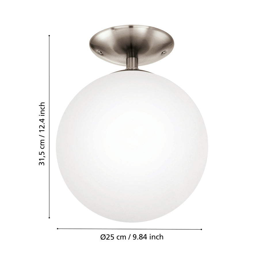 Luminaire plafonnier | Rondo Nickel
