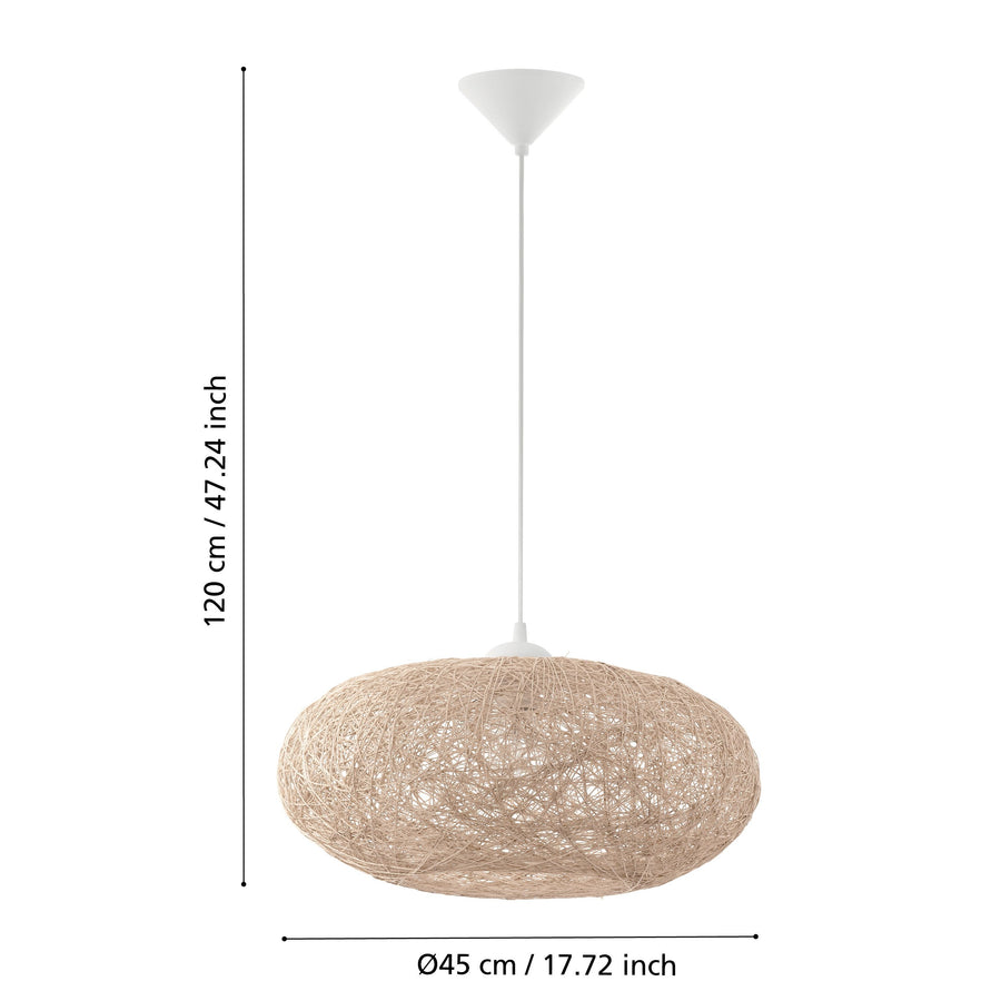 Suspension Campilo beige