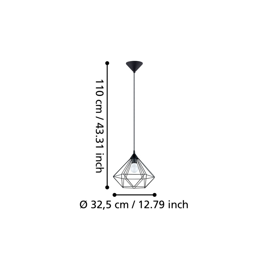 Suspension Tarbes noire (94188)