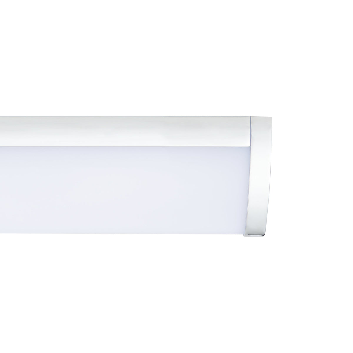 Plafonnier Gita 2 chromé et blanc (94712)