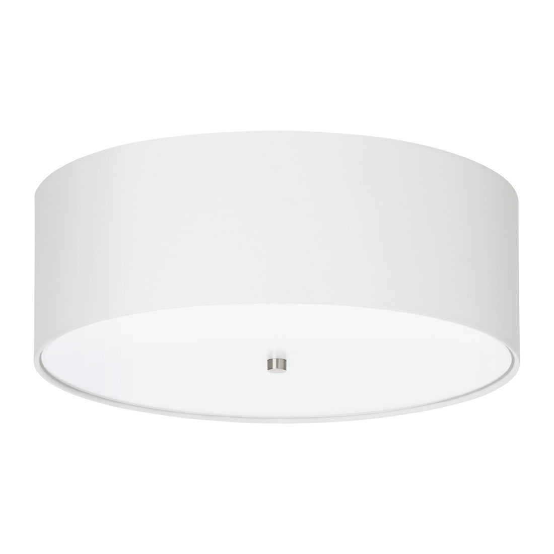Plafonnier Pasteri 3 lumières blanc, verre
