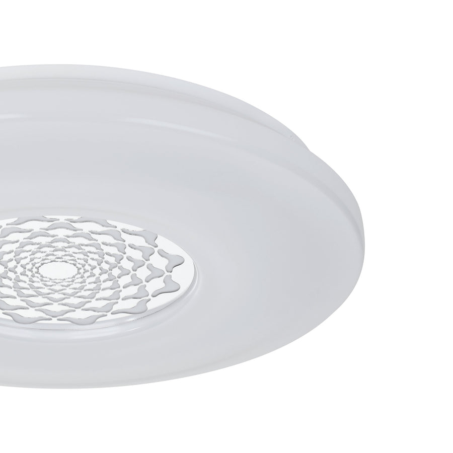 Plafonnier Capasso 1 blanc, Ø 40 cm