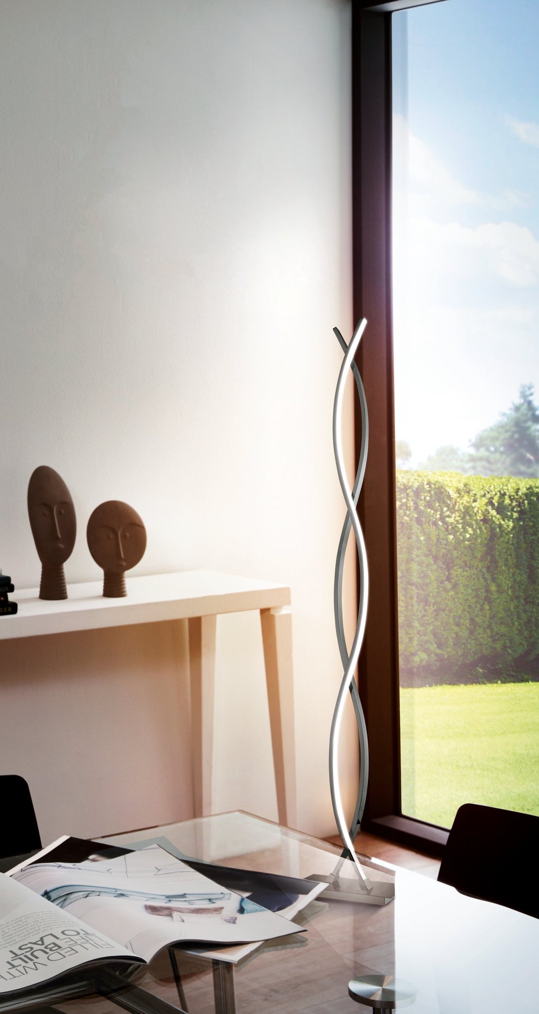 Lampadaire Lasana 2 aluminium