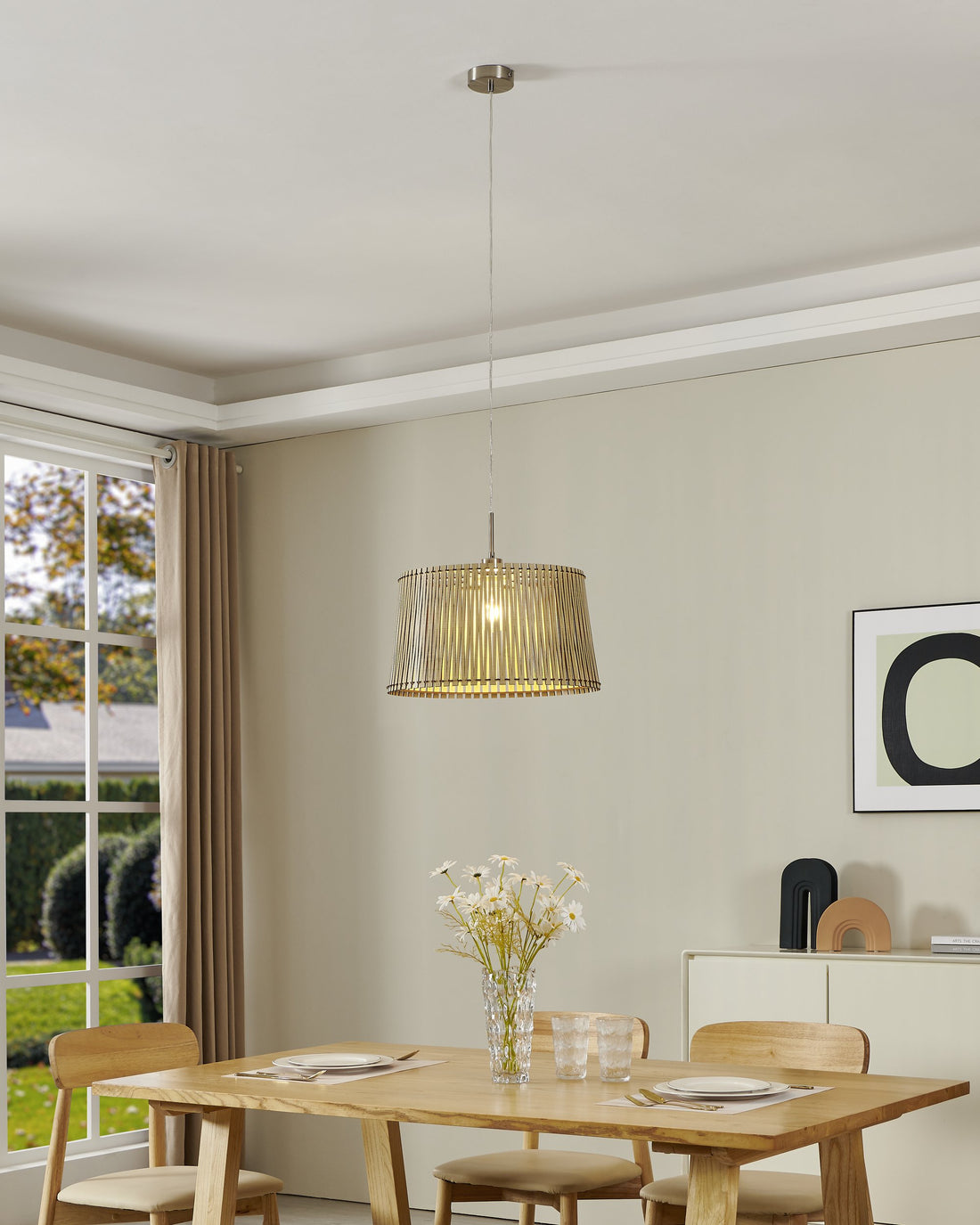 Suspension Sendero bois (96193)
