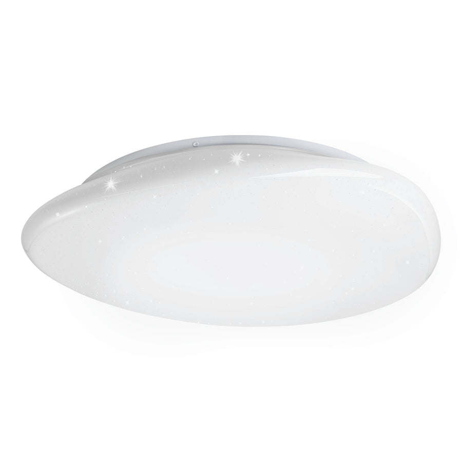 Plafonnier Sileras blanc, Ø 45 cm