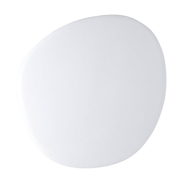 Plafonnier Sileras blanc, Ø 45 cm