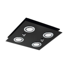 Plafonnier Grattino noir (33804)