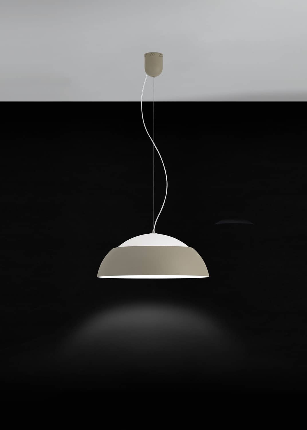 Suspension Marghera taupe