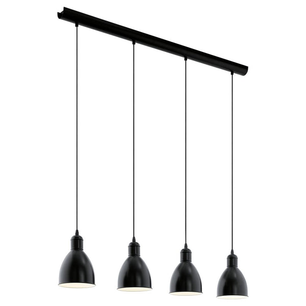 Suspension Priddy noire et blanche (49466)