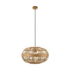 Suspension Amsfield marron, bois (49771)