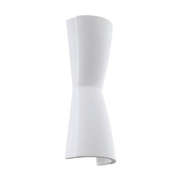 Applique murale Tiberio blanche, L 9,5 cm