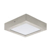 Plafonnier Fueva 1 PRO nickel et blanc mat (64712)