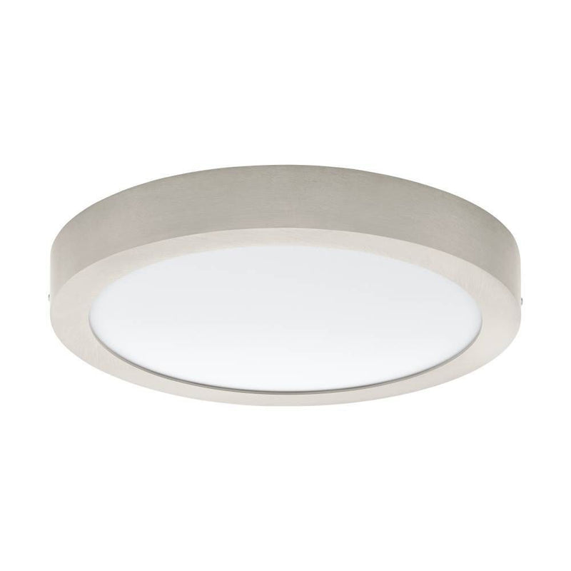 Plafonnier LED | Fueva 1 PRO Nickel Ø 30 cm