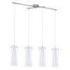 Suspension luminaire | Pinto Chromée H 110 cm