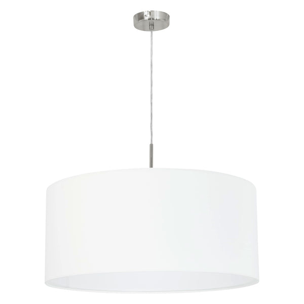Suspension Pasteri blanche mat