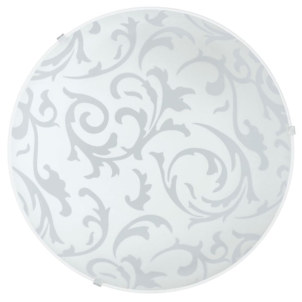 Applique murale Scalea 1 blanche, verre