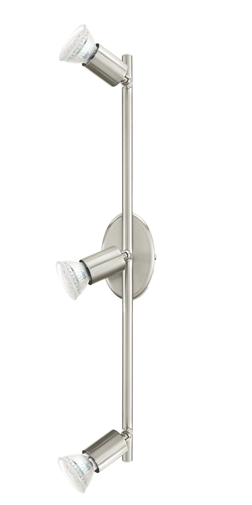 Spot Buzz nickel satiné, L 48,5 cm