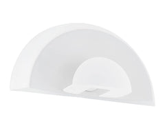 Applique murale Manerba 1 blanche, verre