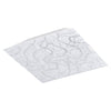 Applique murale Ardales blanche et transparente, verre