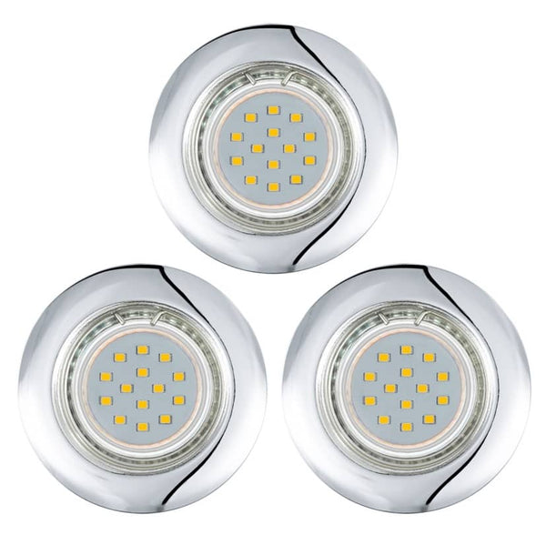 Spot encastrable Peneto chromé, Ø 7,8 cm