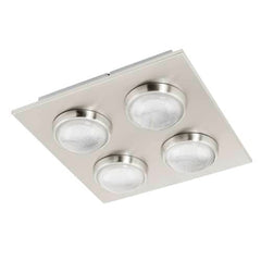 Plafonnier LED | Lombes Nickel