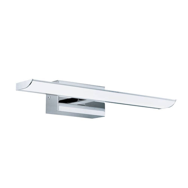 Plafonnier Tabiano chromé et blanc (94612)