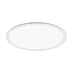 Plafonnier Sarsina blanc, Ø 45 cm