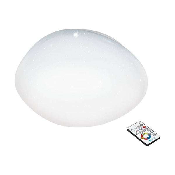 Plafonnier Sileras blanc, Ø 60 cm