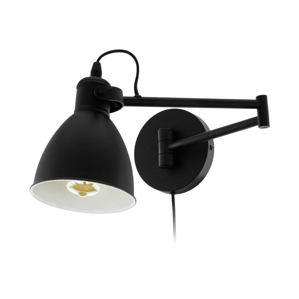 Applique murale SAN Peri noire