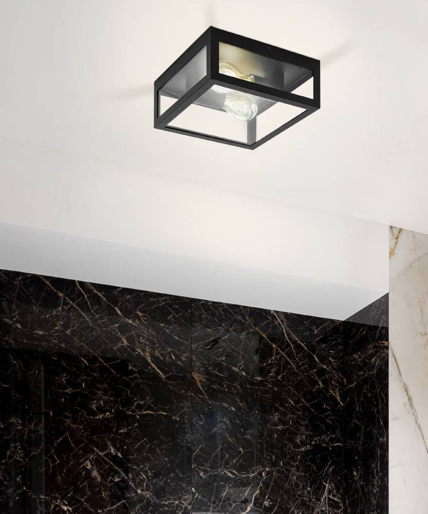 Luminaire plafonnier | Amezola Noir