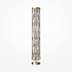 Puntes Stehlampe goldfarben