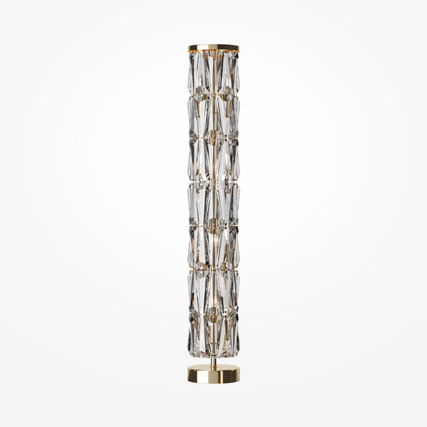 Puntes Stehlampe goldfarben