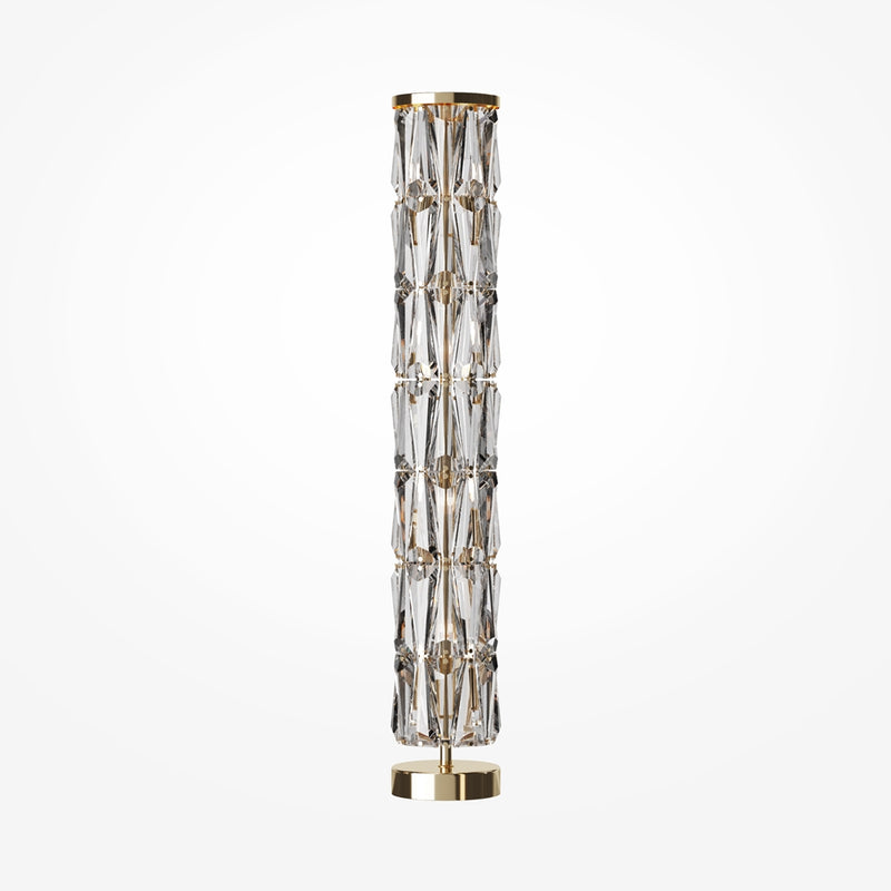 Puntes Stehlampe goldfarben
